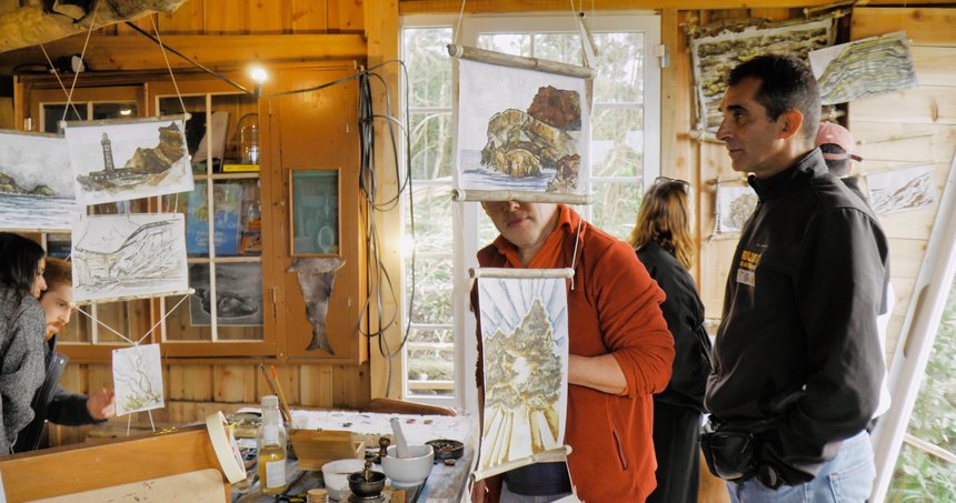 Maria Melo open studio 06